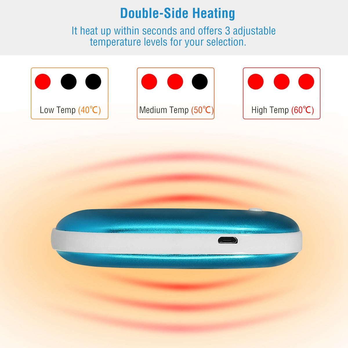 Double sided hand warmer / Powerbank