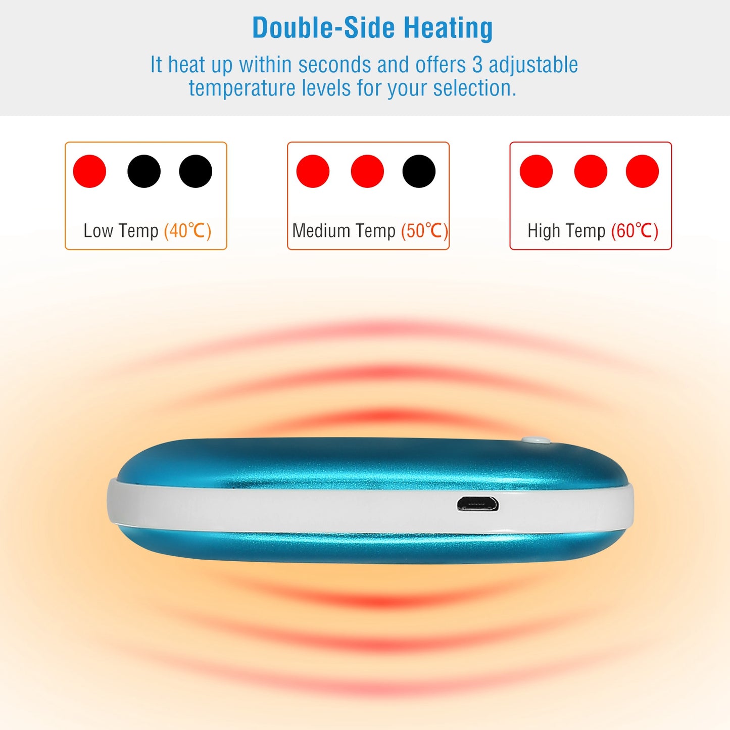 Double sided hand warmer / Powerbank